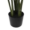 potted fake philodendron