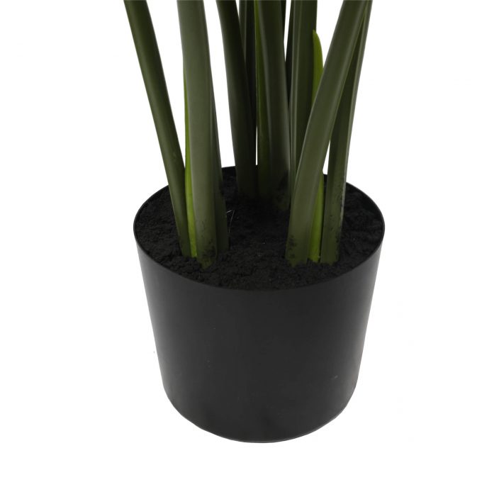 potted fake philodendron
