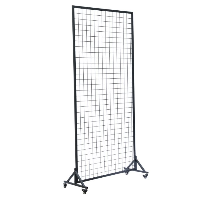 Premium Flower Wall Stand with Wheels