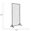 Versatile And Premium Flower Wall Stand Portable Event Screen With Wheels 2m X 1m