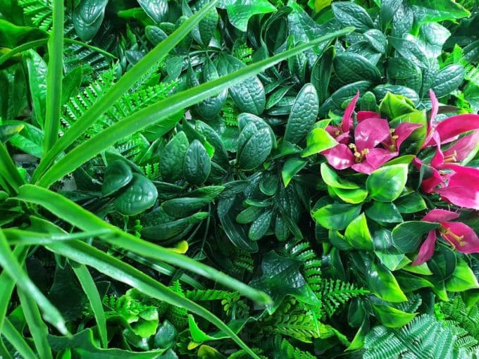 flowering purple pink artificial jasmine stem