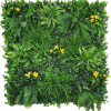 yellow flowering artificial vertical garden panel