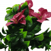 artificial flowering purple plant