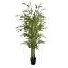 Front View Natural Bamboo Trunk 150cm