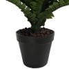 potted fake boston fern