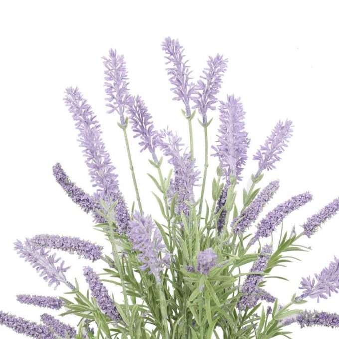 flowering artificial lavender plant