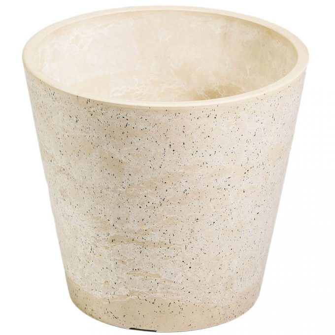 imitation stone planter pot