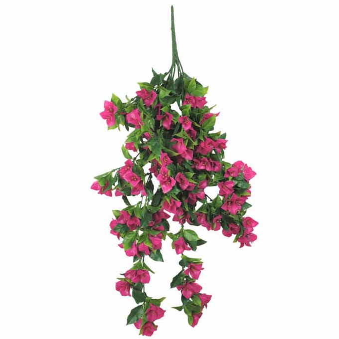 artificial hanging bougainvillea plant