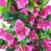 pink flowers - artificial hanging bougainvillea plant