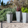 rectangle garden planter square recycled planter