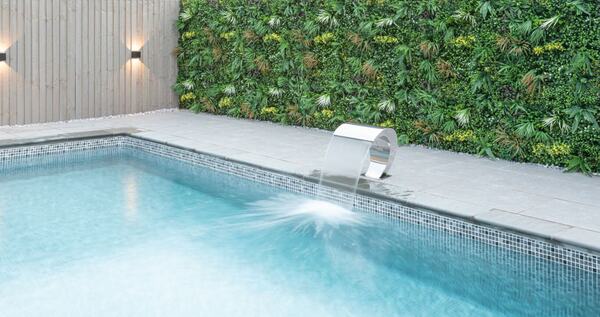 green tropics outdoor fake vertical garden