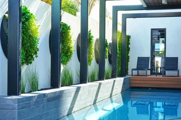 pool side plants