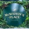 Commercial Business Signage using an artificial green wall panels