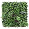 artificial vertical garden with ferns