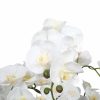 artificial orchid with white flowers