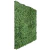 fake boxwood hedge panel