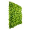 fake hedge panel with ferns