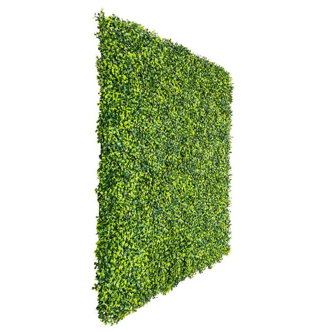 artificial fake boxwood hedge panel