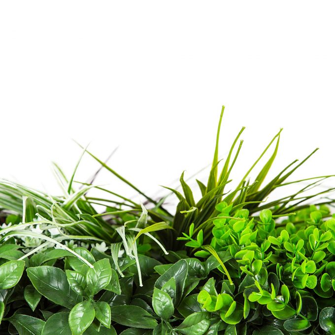 premium artificial green wall panel