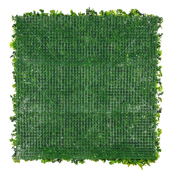 backing of artificial green wall