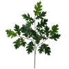 artificial oak leaves single branch