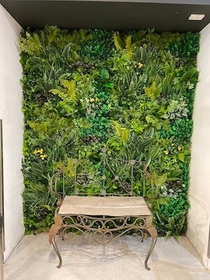 Gorgeous, eco-friendly, and customisable - we love artificial vertical gardens that do it all