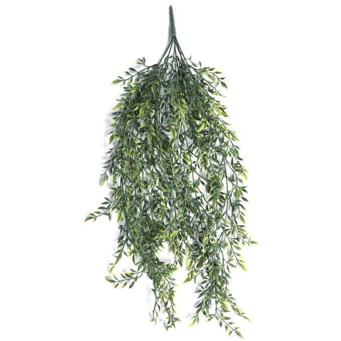 Fake Hanging bush Hanging Ruscus Leaf Plant