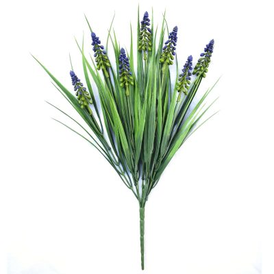 Dense English Lavender Fake Plant Stem