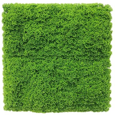artificial moss panel bright green fake moss
