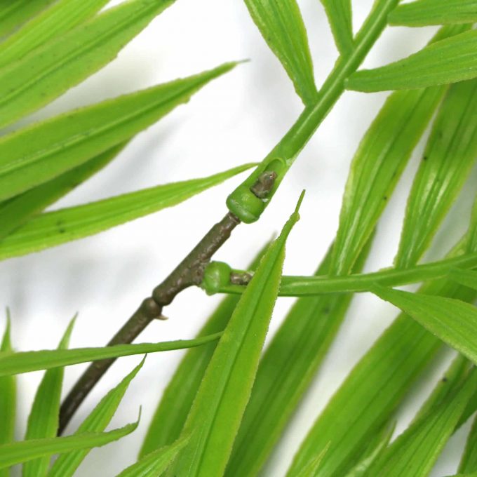 Leaves and Stem Artificial Hanging Plant Bamboo Leaf