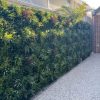 Premium Artificial Green Wall Panel on Dividing Fence