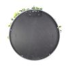 back view of wall art disc