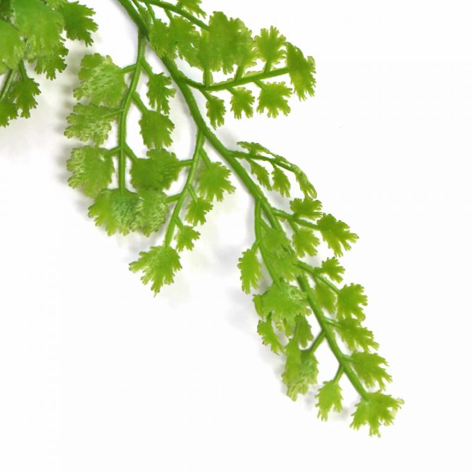 80cm Hanging Native Green Dense Maiden Hair Fern Bush UV Resistant