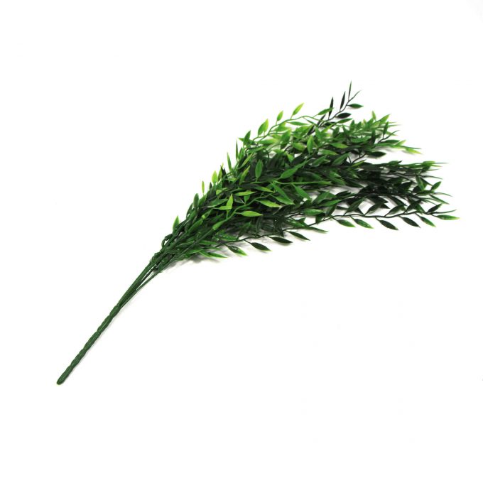 Artificial Bamboo Leaf Stem UV 30cm