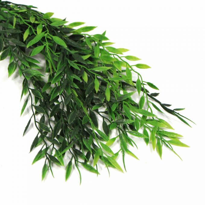 Artificial Bamboo Leaf Stem UV 30cm