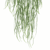Artificial Hanging Potted Plant (Willow Leaf) 66cm UV Resistant