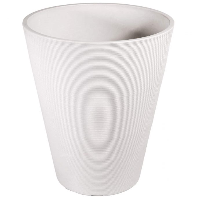Decorative Textured Round 47cm Planters Bundle