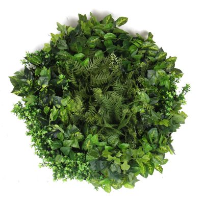 Artificial Green Wall Disc 80cm Wall Art