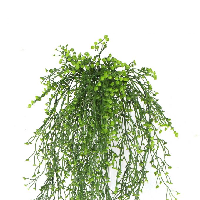 Bush Artificial Hanging Pearls / Fake Hanging Pearls Mixed Green