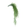 Side view Leaves Bush Artificial Hanging Pearls / Fake Hanging Pearls Mixed Green