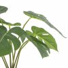Side view Leaf Leaves Potted Potted Artificial Split Philodendron Plant with Real Touch Leaves 40cm