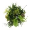 Imitation Gold Artificial Hanging Green Wall Disc 40cm (Limited Edition)
