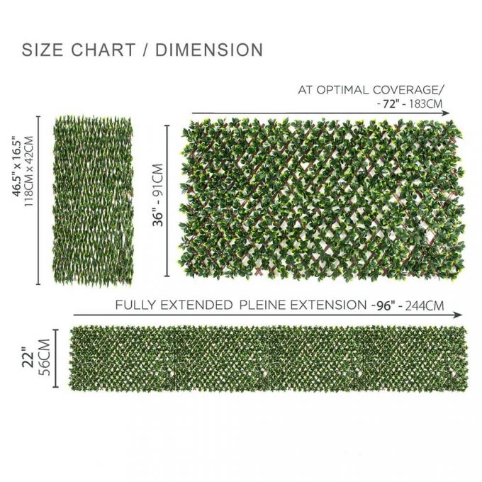 Artificial Plant Trellis Screen