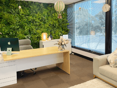 Indoor green wall