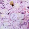 Artificial Flower Wall Panel with Pink Flowers