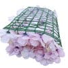 Back of Artificial Flower Wall