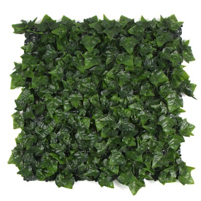 Front View Leaves - Artificial Ivy Panels Side View of Panel