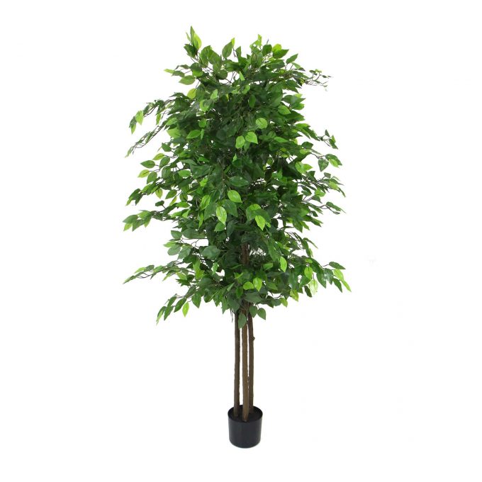 Artificial Hanging Bell Leaf Plant UV Resistant