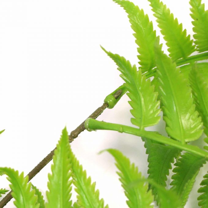 Artificial Hanging English Fern (Two-tone) Foliage UV Resistant 80cm