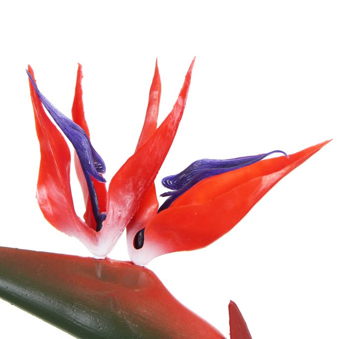 Artificial Bird of Paradise Plant 150cm (Red Flowers)